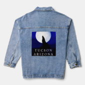 Tucson, Arizona Jeansjacke (Rückseite)