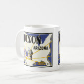 Tucson Arizona Kaffeetasse (Vorderseite Links)