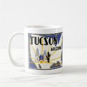 Tucson Arizona Kaffeetasse (Links)