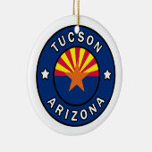 Tucson Arizona Keramik Ornament (Rechts)