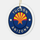 Tucson Arizona Keramik Ornament (Links)