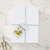 Tucson Arizona Lizard unter Saguaro Geschenkanhänger (Mit Garn)