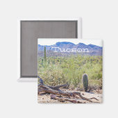 Tucson Arizona Magnet (Vorderseite/Rückseite)