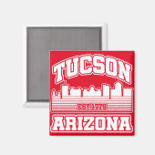 Tucson, Arizona Magnet (Vorderseite/Rückseite)