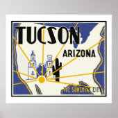 Tucson Arizona Poster (Vorne)