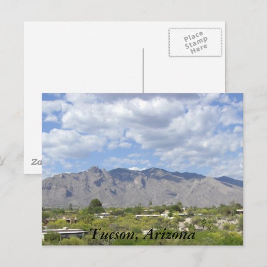 Tucson, Arizona Postkarte (Vorne/Hinten)