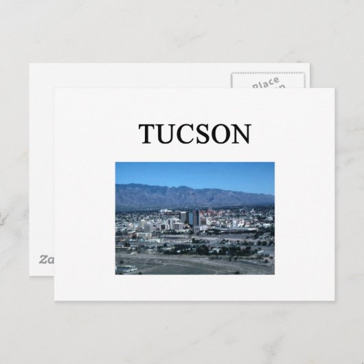 TUCSON arizona Postkarte (Vorne/Hinten)