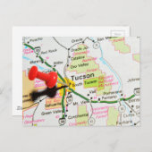 Tucson, Arizona Postkarte (Vorne/Hinten)