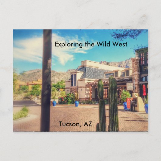 Tucson, Arizona Postkarte (Vorderseite)