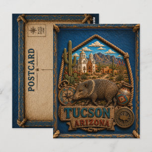Tucson Arizona Postkarte Vintage Reise