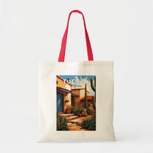 Tucson Arizona Reise Kunst Vintage Tragetasche