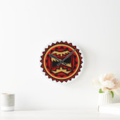 Tucson Arizona Runde Wanduhr (Zuhause)