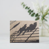 Tucson, Arizona: Schatten der Konkurrenten von Rod Postkarte (Stehend Vorderseite)