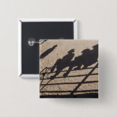 Tucson, Arizona: Schatten der Rodeokonkurrenten Button (Vorne & Hinten)