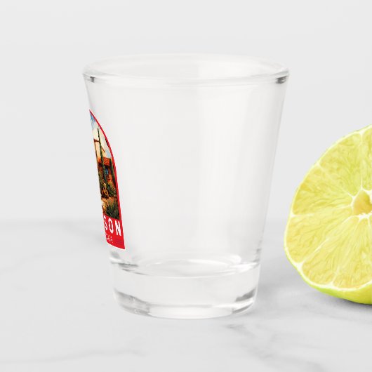 Tucson Arizona Schnapsglas (Rechts)