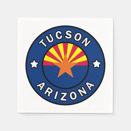 Tucson Arizona Serviette (Vorderseite)