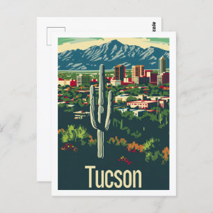 Tucson Arizona USA Famous Travel Place Postkarte