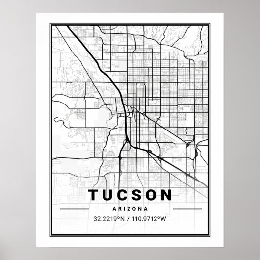 Tucson Arizona USA Reisen Poster (Vorne)