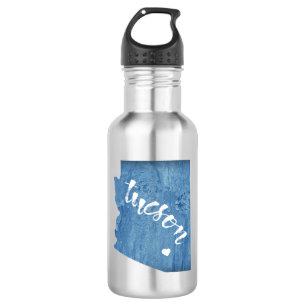 Tucson Arizona Wood Grain Edelstahlflasche