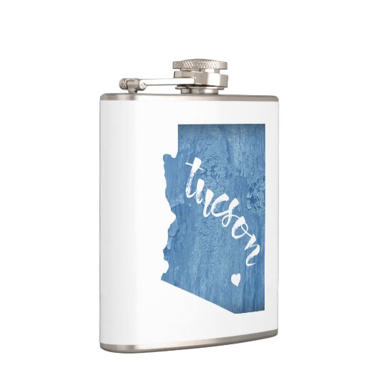 Tucson Arizona Wood Grain Flachmann (Rechts)