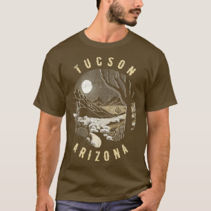Tucson Arizona Wüste am Abend Malerei2 T-Shirt