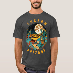 Tucson Arizona Wüste bei Nachtmalerei1 T-Shirt