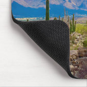 Tucson Arizona Wüste Südwestkaktus Foto Mousepad (Ecke)