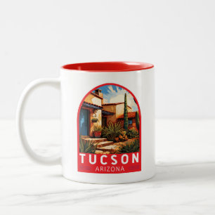 Tucson Arizona Zweifarbige Tasse