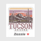 Tucson Aufkleber (Blatt)