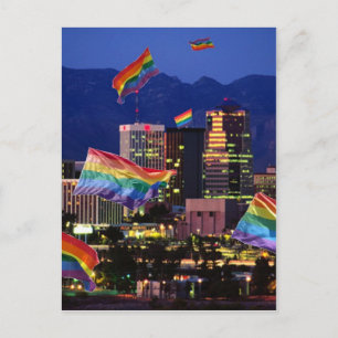 Tucson, AZ fliegender Stolz Postkarte