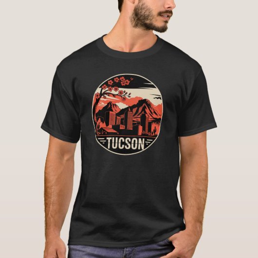 Tucson City Arizona USA T-Shirt (Vorderseite)