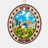 Tucson Keramik Ornament (Links)