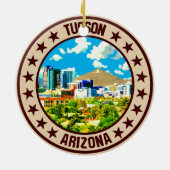 Tucson Keramik Ornament (Hinten)