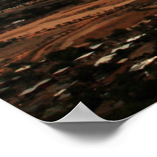 Tucson Lightning Poster (Ecke)