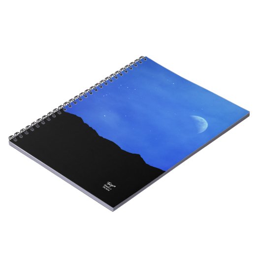 Tucson Moonscape Notebook Notizblock (Linke Seite)