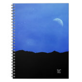 Tucson Moonscape Notebook Notizblock (Vorderseite)
