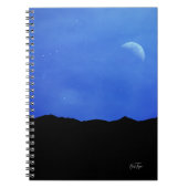 Tucson Moonscape Notebook Notizblock (Vorderseite)