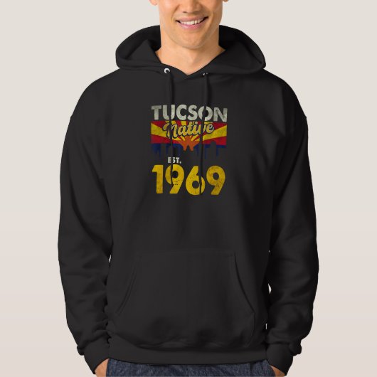 Tucson Native Est 1969 3 Hoodie (Vorderseite)