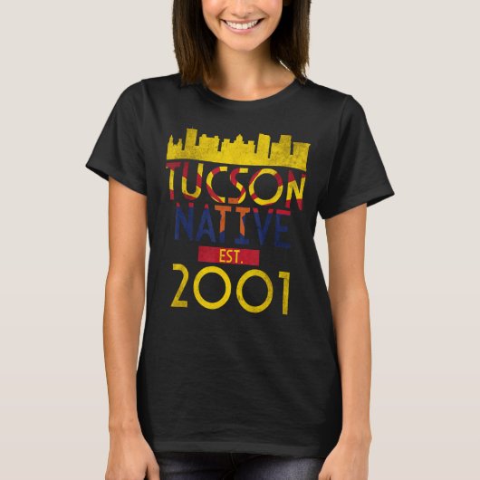 Tucson Native Est 2001 1 T-Shirt (Vorderseite)