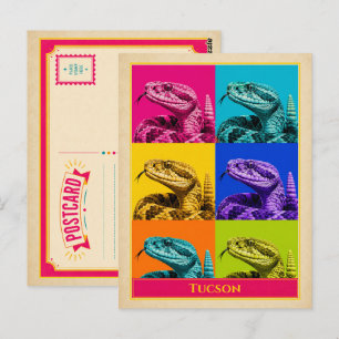 Tucson Postkarte Arizona Skorpion Vintage