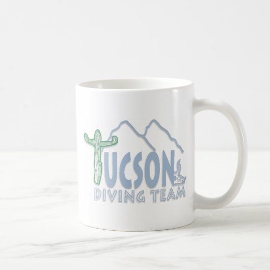Tucson-Tauchteam-Tasse Kaffeetasse (Rechts)