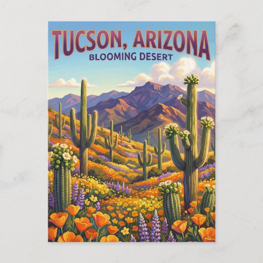 Tucson USA Postkarte (Vorderseite)