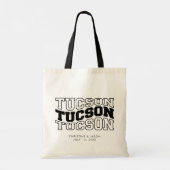 Tucson Wedding Welcome Tasche Arizona Wedding Bag (Rückseite)