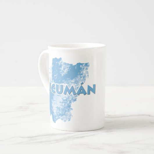 Tucuman Porzellantasse (Vorderseite Links)