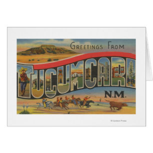 Tucumcari, New Mexico - Große Briefmarkenszenen