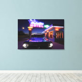 Tucumcari, New Mexico, Vereinigte Staaten. 66 Leinwanddruck (Insitu (Holzboden))