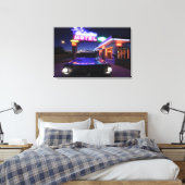 Tucumcari, New Mexico, Vereinigte Staaten. 66 Leinwanddruck (Insitu (Schlafzimmer))