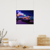 Tucumcari, New Mexico, Vereinigte Staaten. Art 66  Poster (Küche)