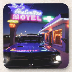 Tucumcari, New Mexico, Vereinigte Staaten. Route 6 Getränkeuntersetzer