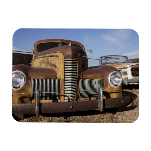 Tucumcari, New Mexico, Vereinigte Staaten. Route 6 Magnet (Horizontal)